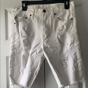 Young men’s denim shorts